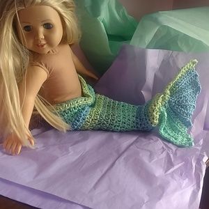 american girl mermaid tail, color may vary slig